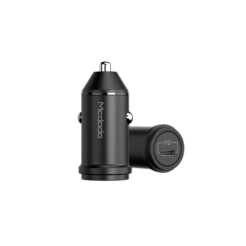 Mcdodo CC-749 PD USB-C Fast Car Charger – 20W / Black