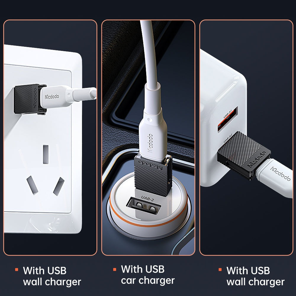 Mcdodo OT-6970 OTG Converter - USB-C To USB-A / Black