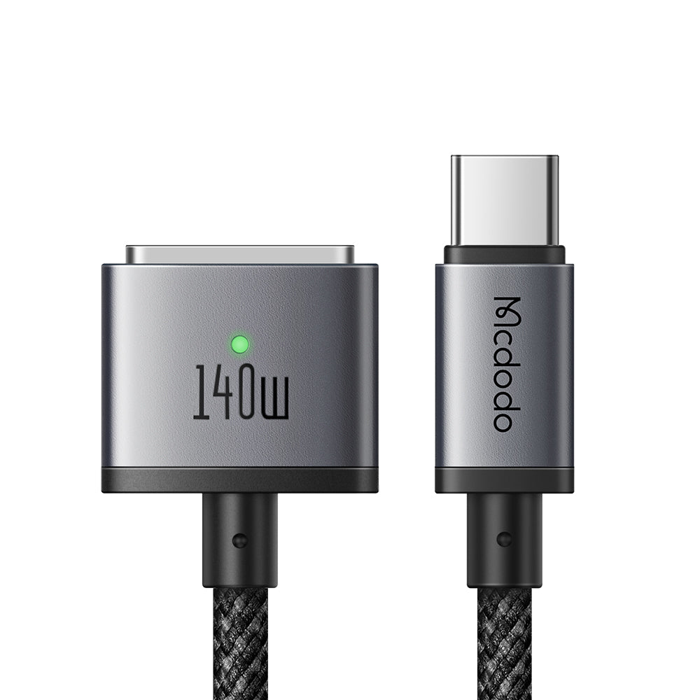 Mcdodo CA-1470 140W USB-C to MagSafe 3 Magnetic Cable with LED – 2m