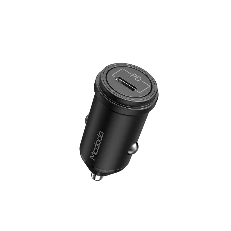 Mcdodo CC-749 PD USB-C Fast Car Charger – 20W / Black