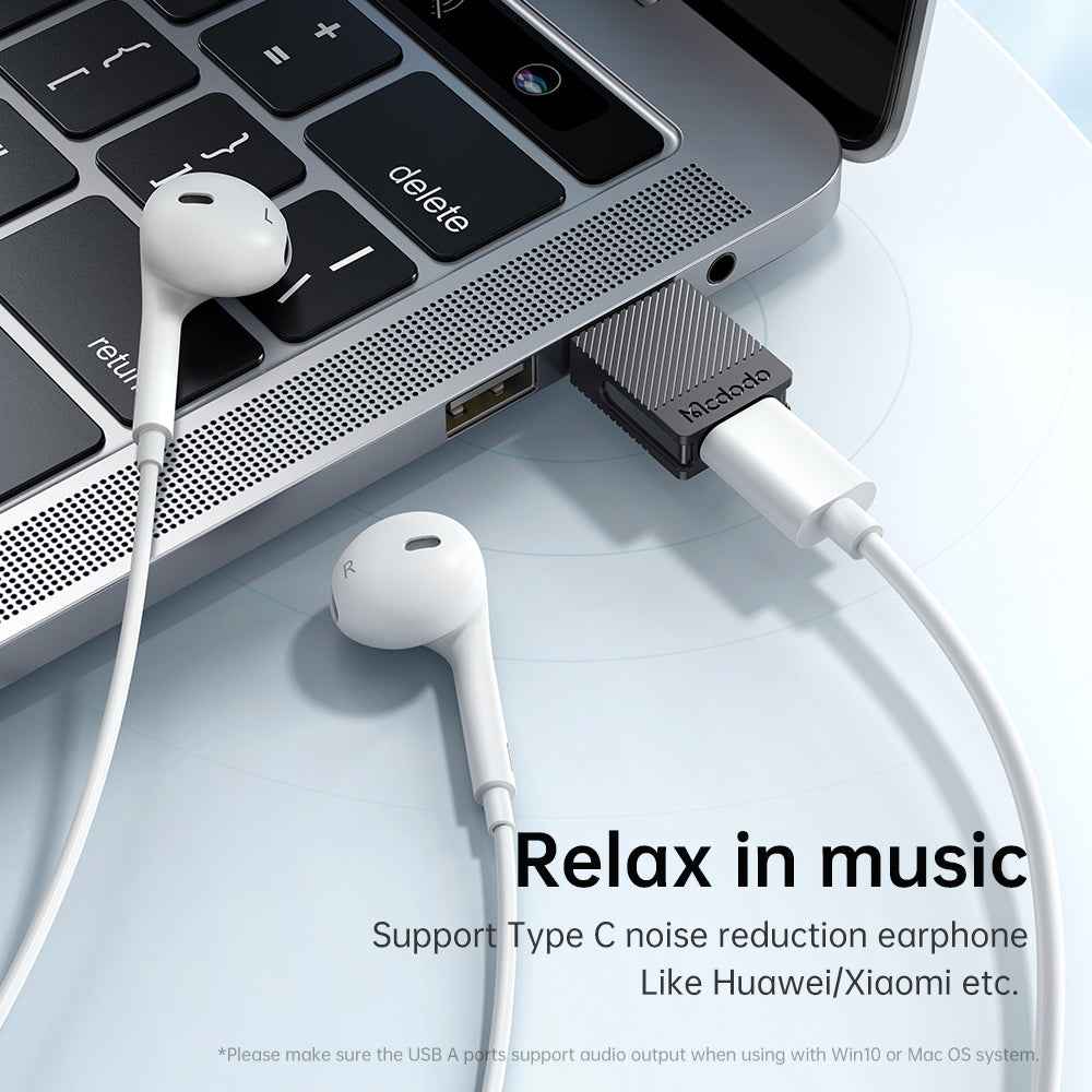 Mcdodo OT-6970 OTG Converter - USB-C To USB-A / Black