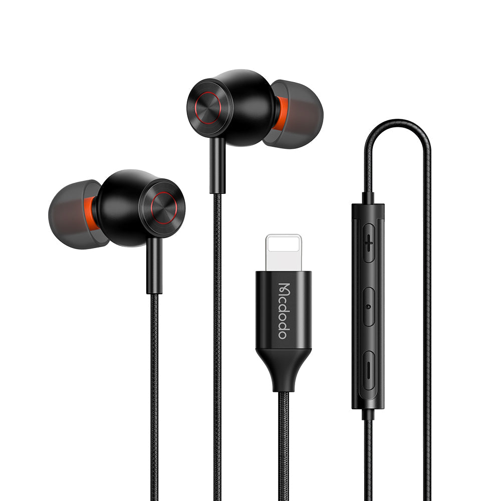 Mcdodo HP-348 سماعة أذن سلكية مايكرو ستار سلسلة ستيريو ستيريو لايتنينج
