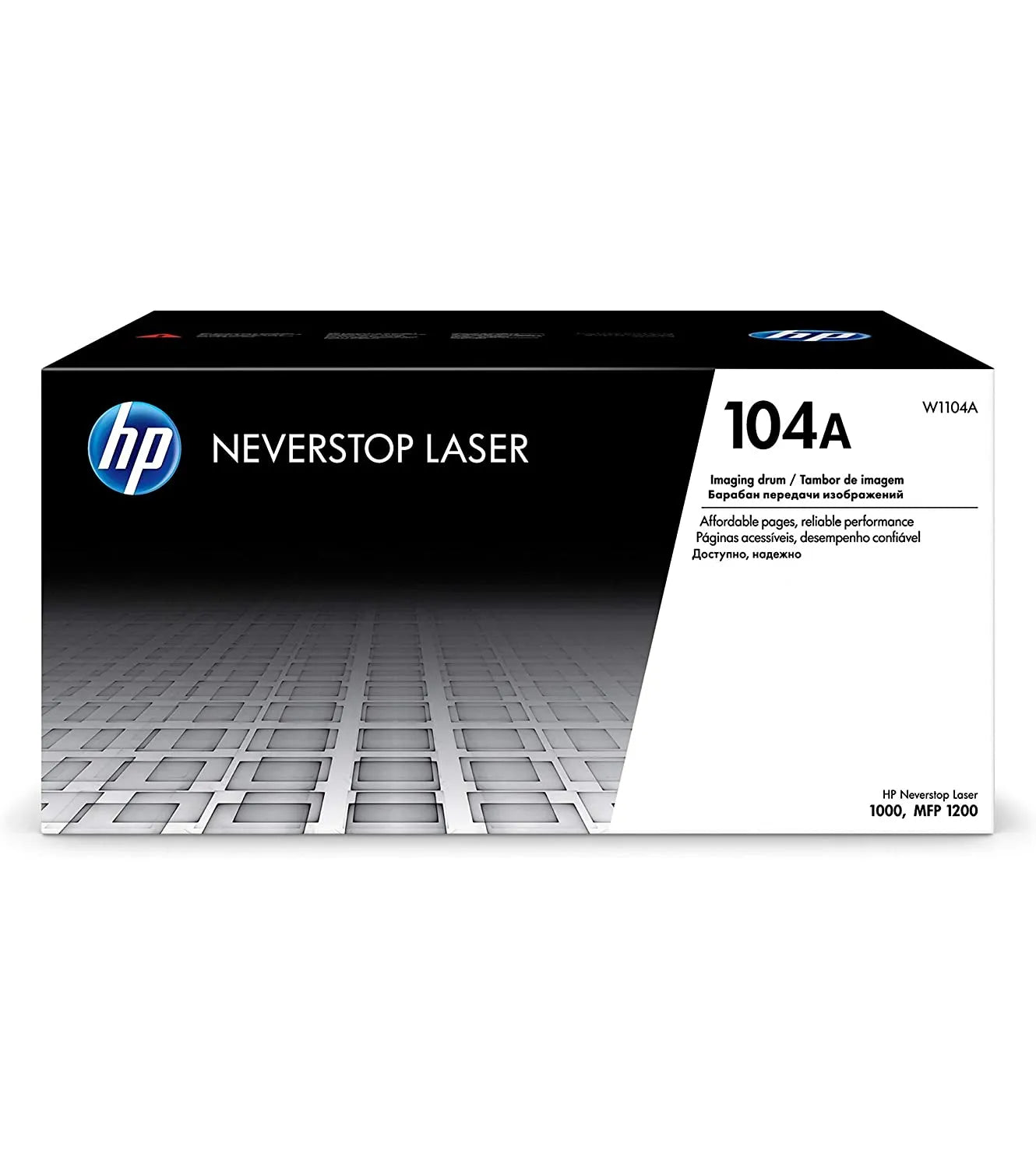 خرطوشة حبر التصوير بالليزر الأصلية HP 104A - (W1104A)
