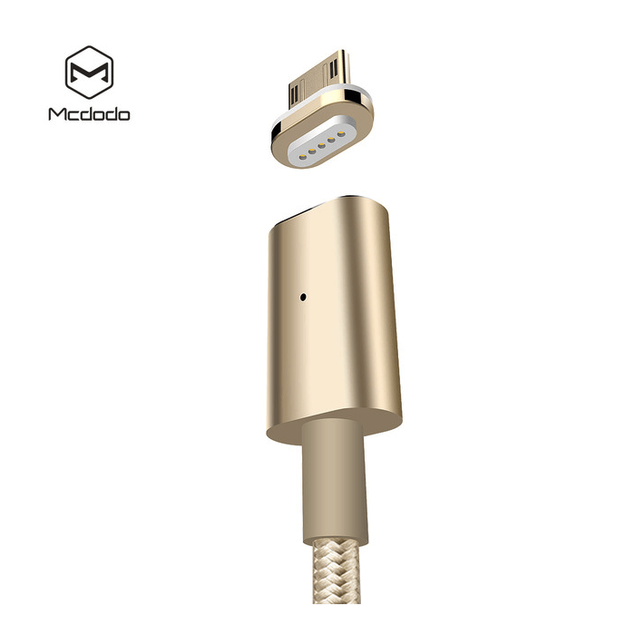 Mcdodo CA-211 Magnetic Fast Charge 2.4A USB3.0 to MicroUSB Data Cable – 1.2m