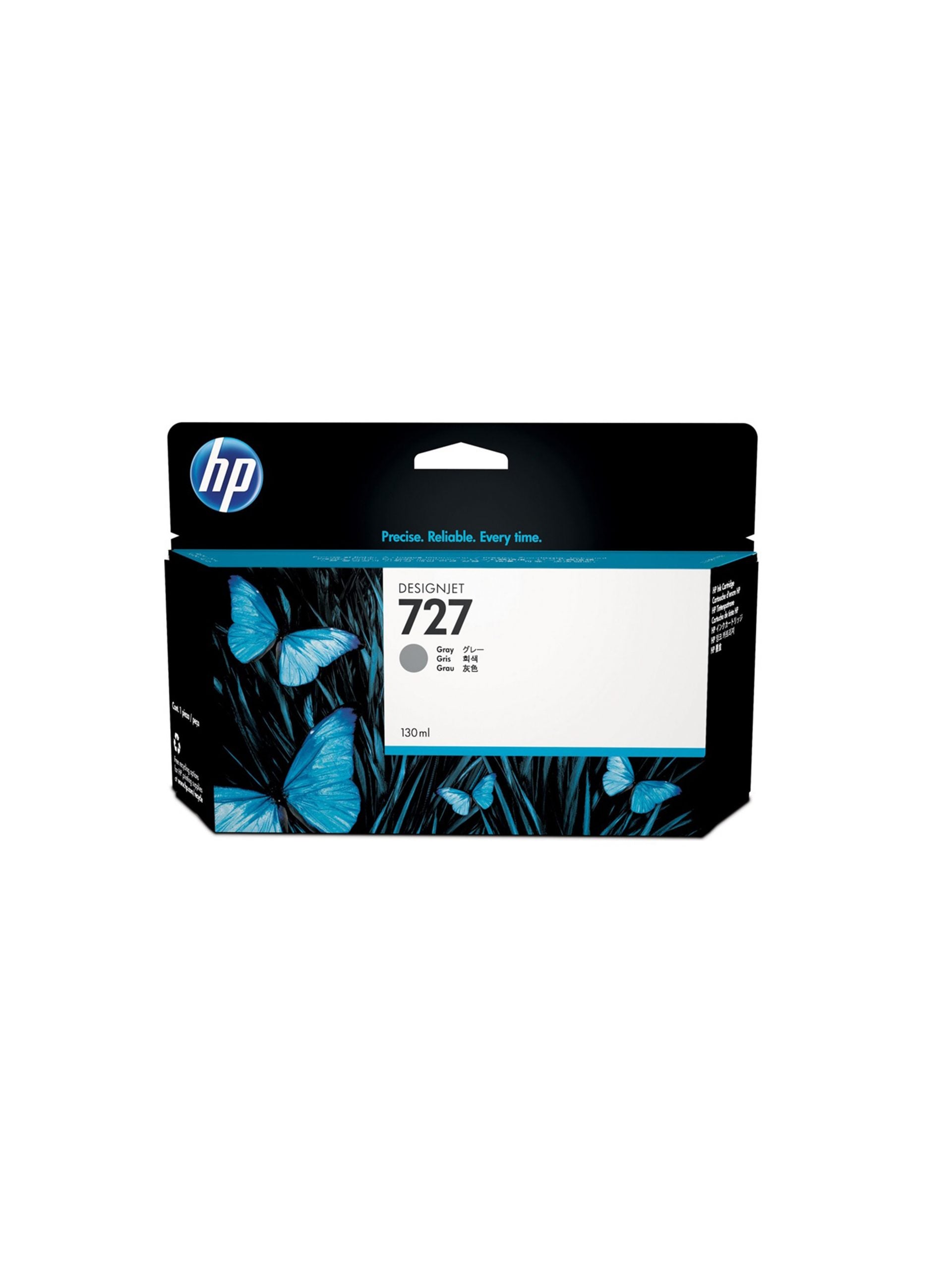 HP 727 Gray DesignJet Ink Cartridge 130ml