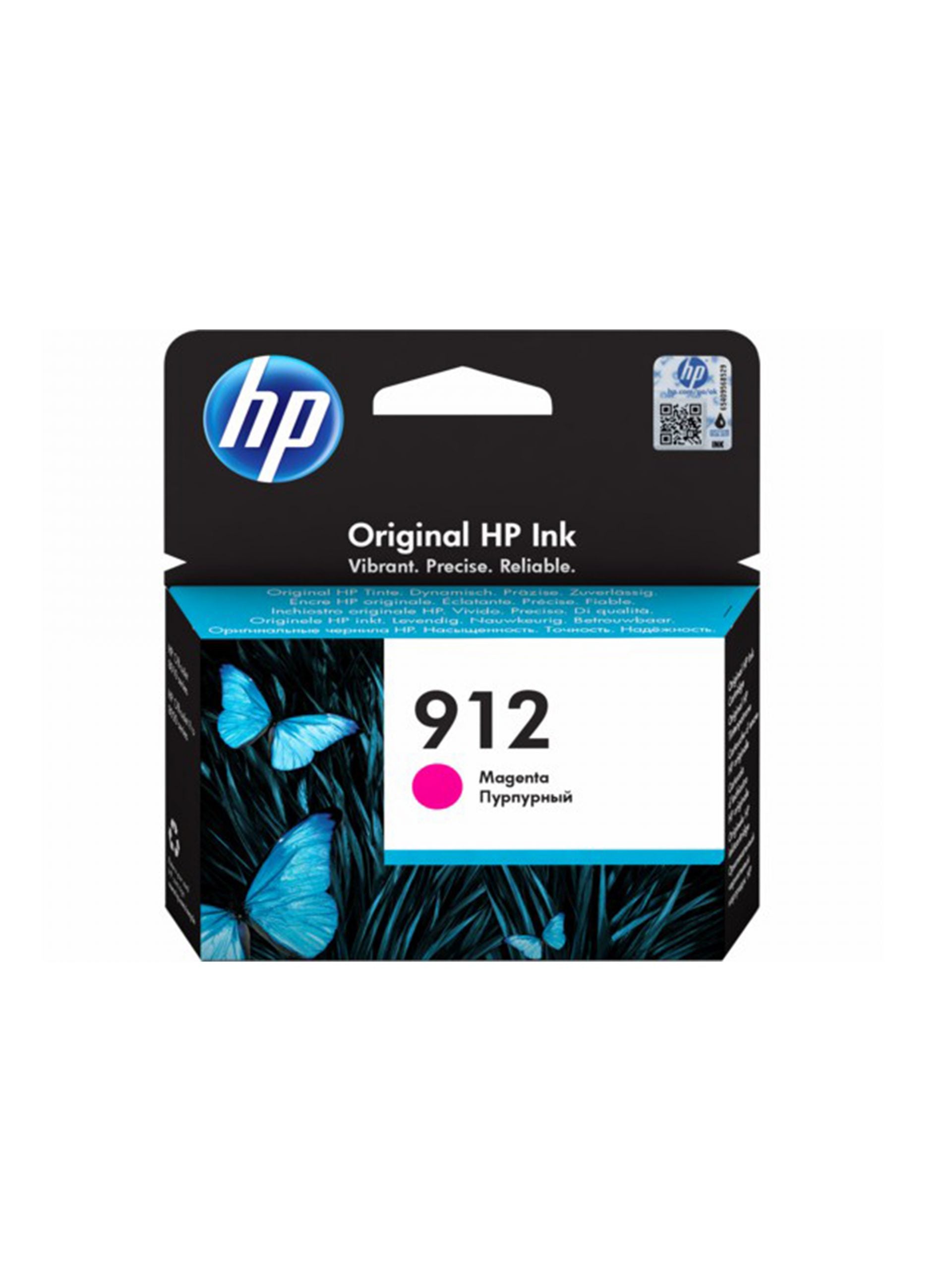 خرطوشة حبر HP 912 أرجواني اللون الأرجواني-3YL78AE