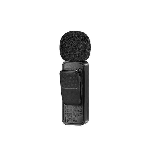 BOYA Smallest 2.4Ghz Wireless Microphone for Type-C device( 2TX+1RX ) – Black