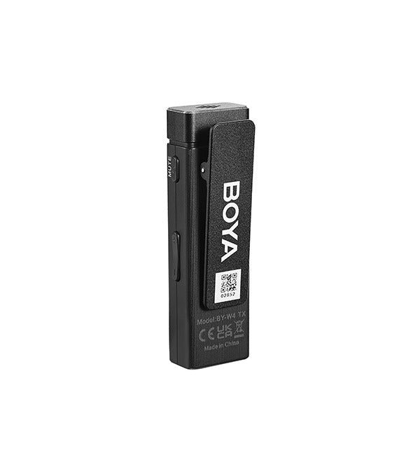 BOYA Ultracompact 2.4GHz Four-channel Wireless Microphone System – Black