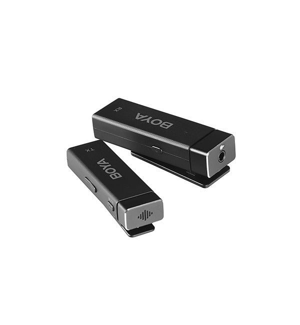 BOYA Ultracompact 2.4GHz Four-channel Wireless Microphone System – Black
