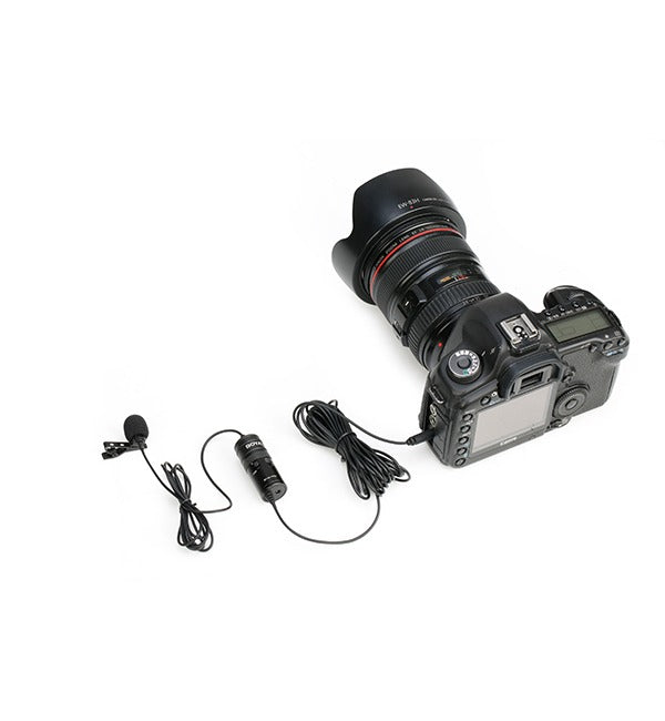 BOYA Lavalier Microphone (With Sound Attenuation) – Black