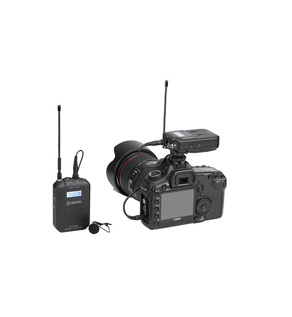 BOYA UHF Wireless Microphone System – Black