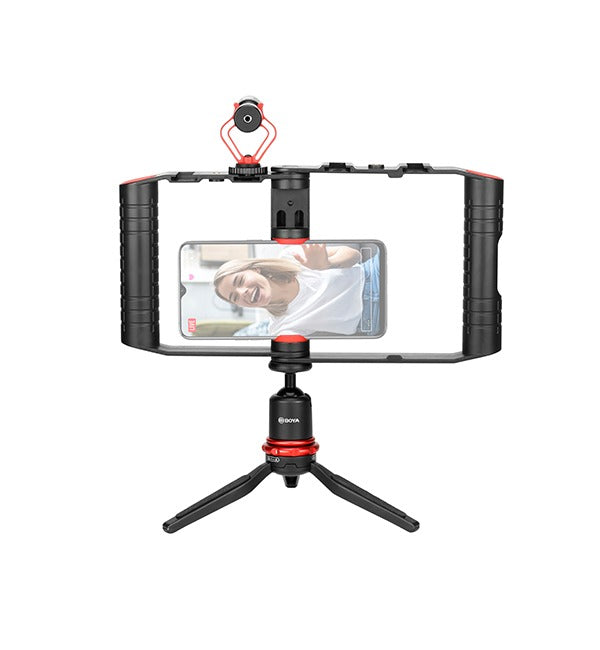 BOYA Multifunctional Smartphone Video Kit – Black