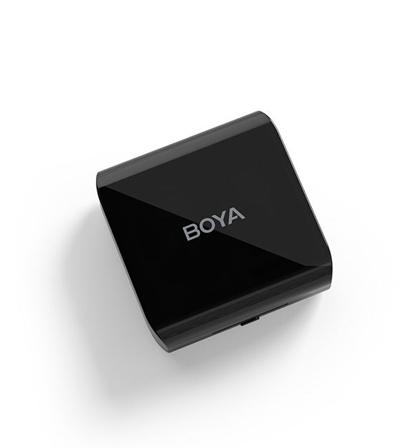 BOYA 2.4GHz Wireless Microphone (1Transmitter+1Receiver) – Black