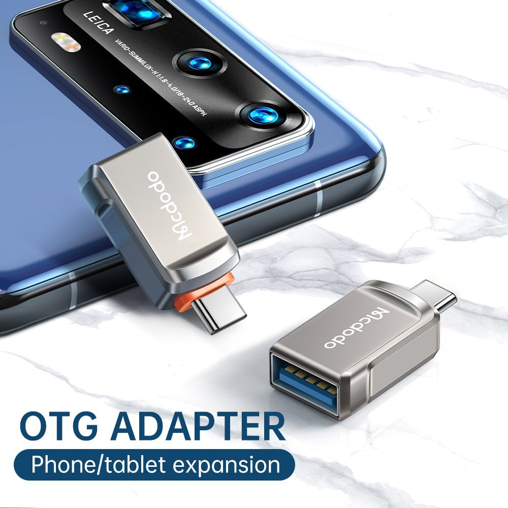 محول Mcdodo OT-873 OTG USB-A 3.0 إلى محول من النوع c