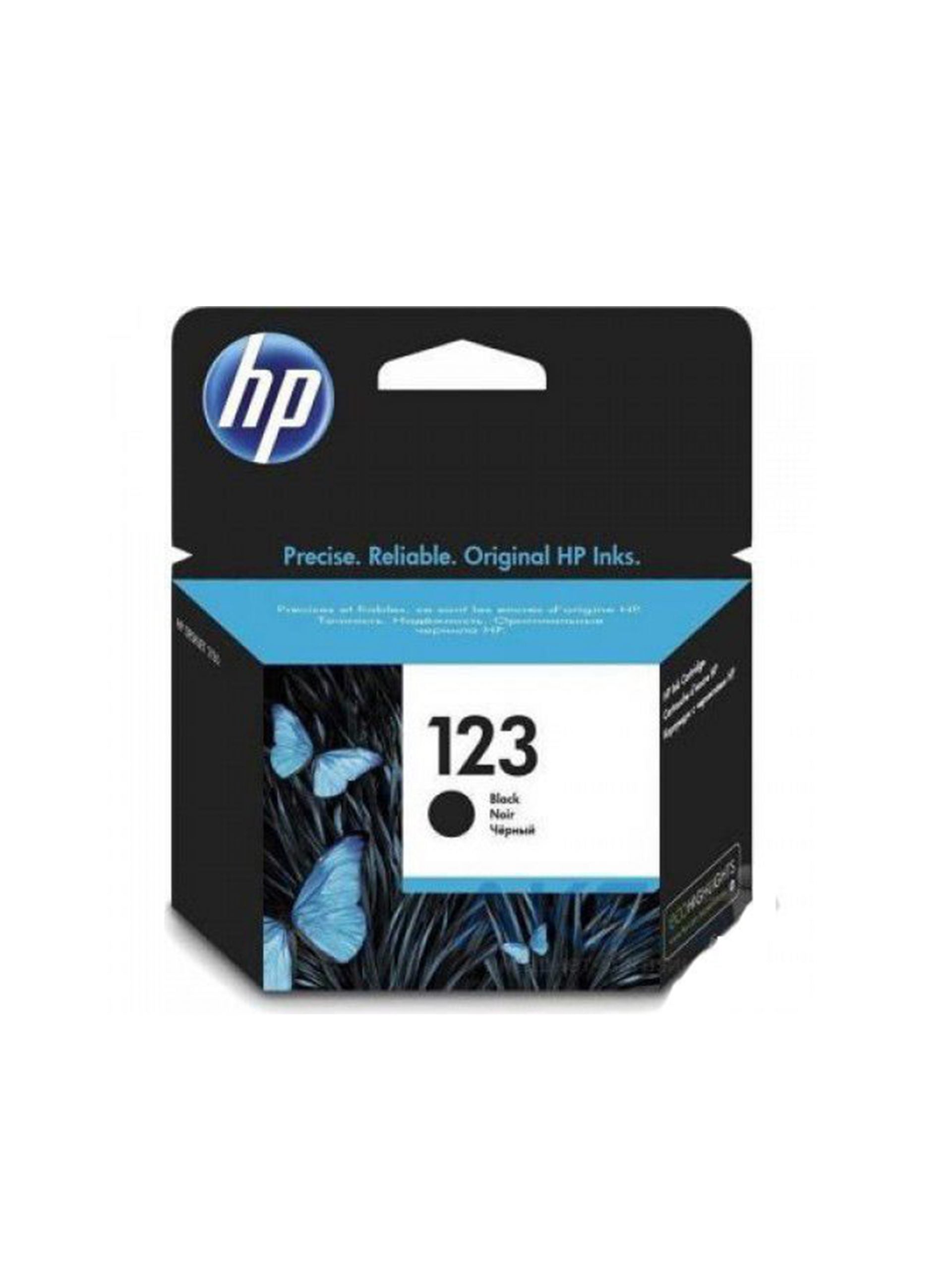 خرطوشة حبر أسود 123 HP 123-F6V17AE