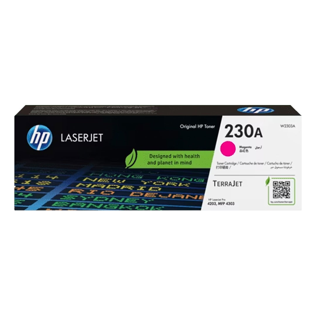 خرطوشة الحبر HP 230A - 1800 صفحة / خرطوشة حبر ملونة / حبر أرجواني اللون / 230A