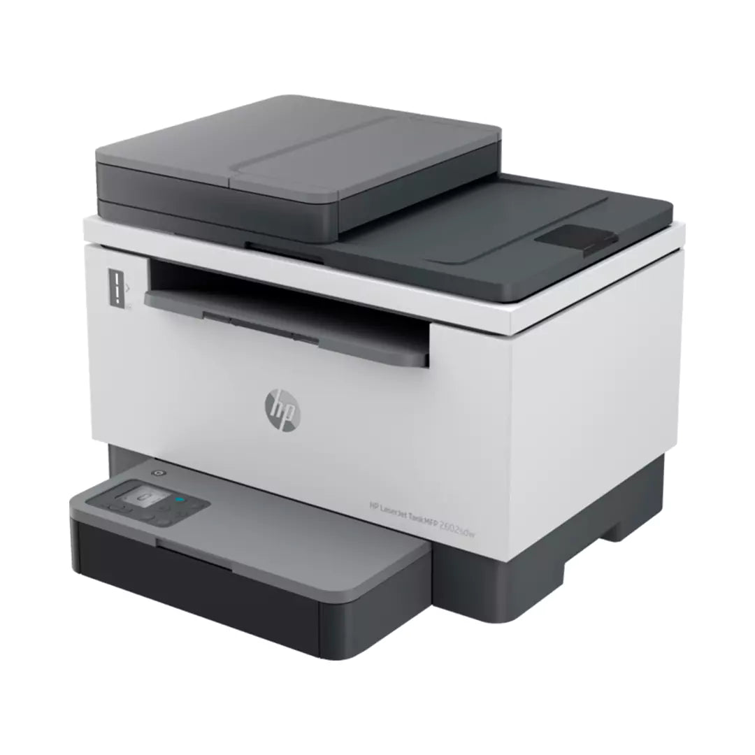 طابعة HP LaserJet Tank Tank MFP 2602sdw - 22 صفحة في الدقيقة / 600 نقطة في البوصة / A4 / USB / LAN / ليزر أحادي اللون - طابعة