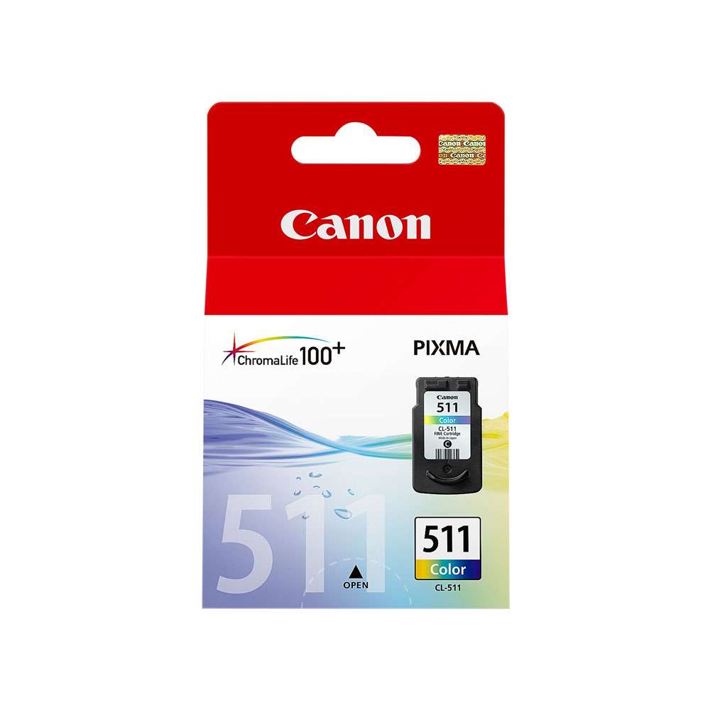 Canon 511 Tri-color Ink Cartridge