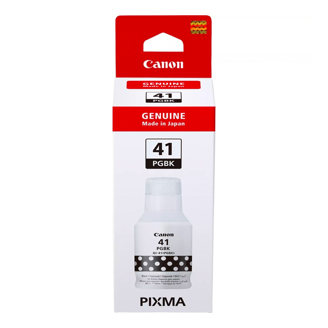 زجاجة حبر GI-41 من Canon - 6 آلاف صفحة/زجاجة حبر أسود/ ملونة/أسود