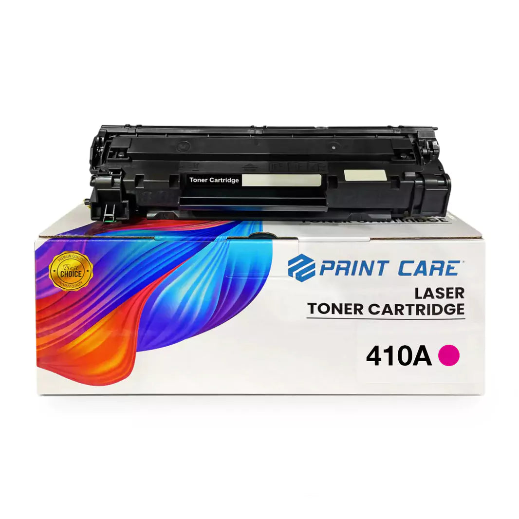 Print Care 410A Toner Cartridge – 2.3K Pages / Magenta Color / Toner Cartridge – (CF410A)