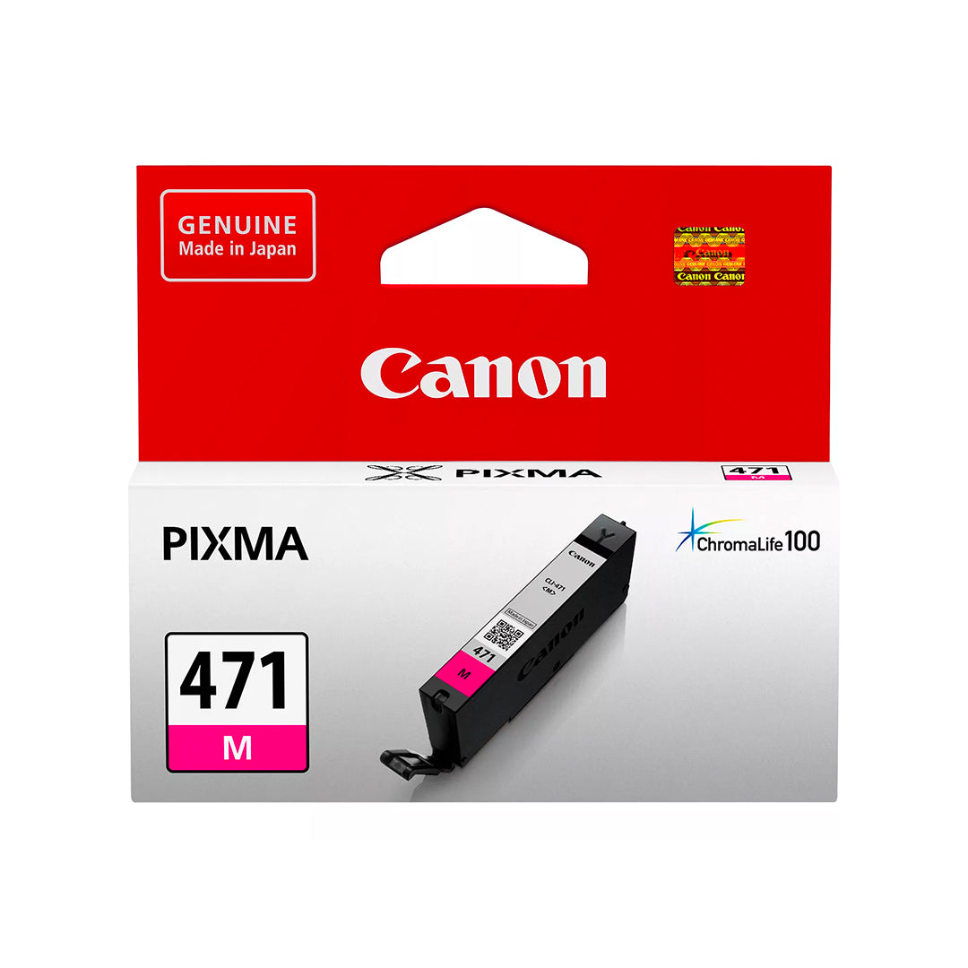 Canon 471 Magenta Ink Cartridge – 323 Pages / Magenta Color / Ink Cartridge