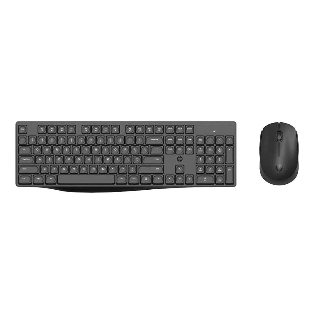 لوحة المفاتيح والماوس اللاسلكي HP Wireless Keyboard and Mouse Combo CS10 - أسود