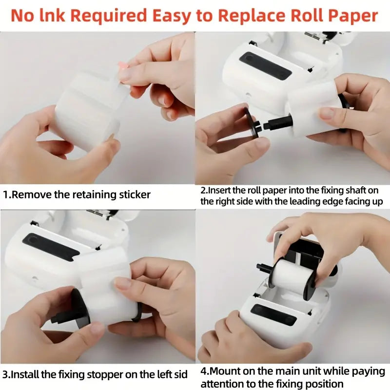 Thermal Label 230 Labels/Roll – Pink/ 40x30mm/ Compatible with M110/M120/M200/M220/M221 Label Printers