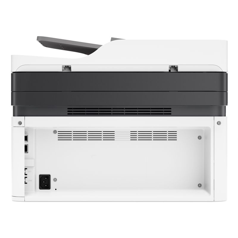 طابعة ليزر متعددة الوظائف من HP MFP 137fnw - 20 صفحة في الدقيقة / 1200 نقطة في البوصة / A4 / USB / LAN / Wi-Fi / FAX / ليزر أحادي اللون - (4ZB84A)