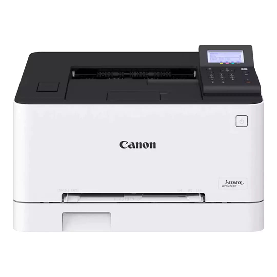 طابعة i-SENSYS LBP633Cdw من Canon - 21 صفحة في الدقيقة / 1200 نقطة في البوصة / A4 / USB / Wi-Fi / ليزر ملون - طابعة