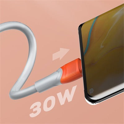 Ldnio Thickness TPE Data Cable – USB3.0 to Lightning / 30W / 2 Meter – LS602