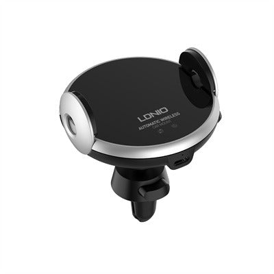 Ldnio MA02 Car Holder with a wireless high-speed charger & Stand – Black