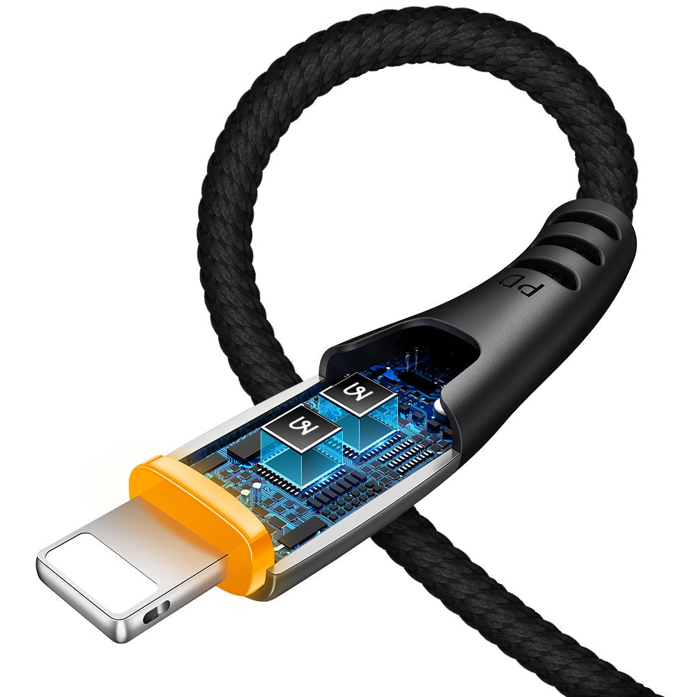 Mcdodo CA-765 Porsche Series PD Type-C to Lightning Cable with LED – 1.2m