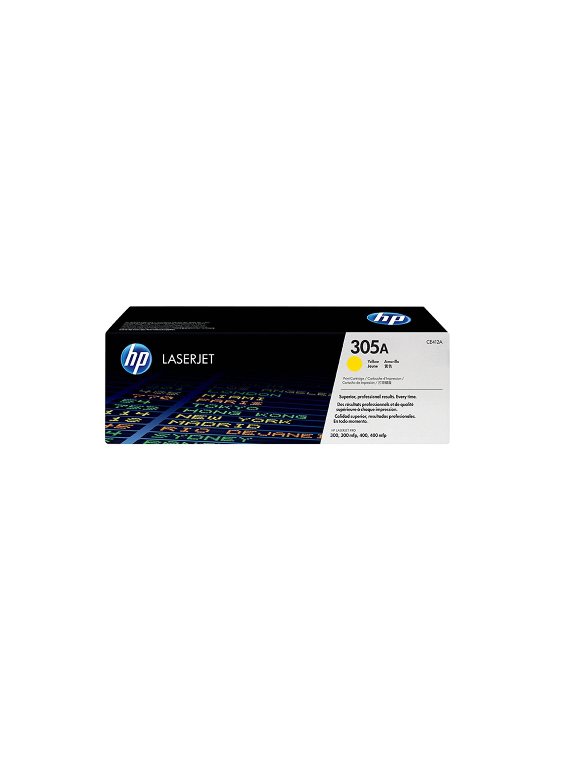 خرطوشة الحبر HP 305A LaserJet الأصفر من HP 305A-CE412A