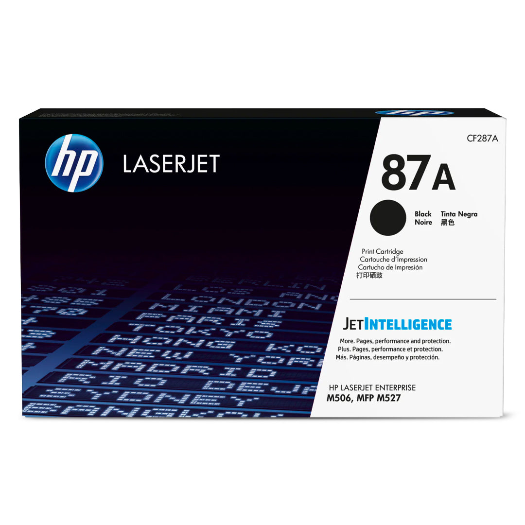 HP 87A Black Color Toner Cartridge - (CF287A)