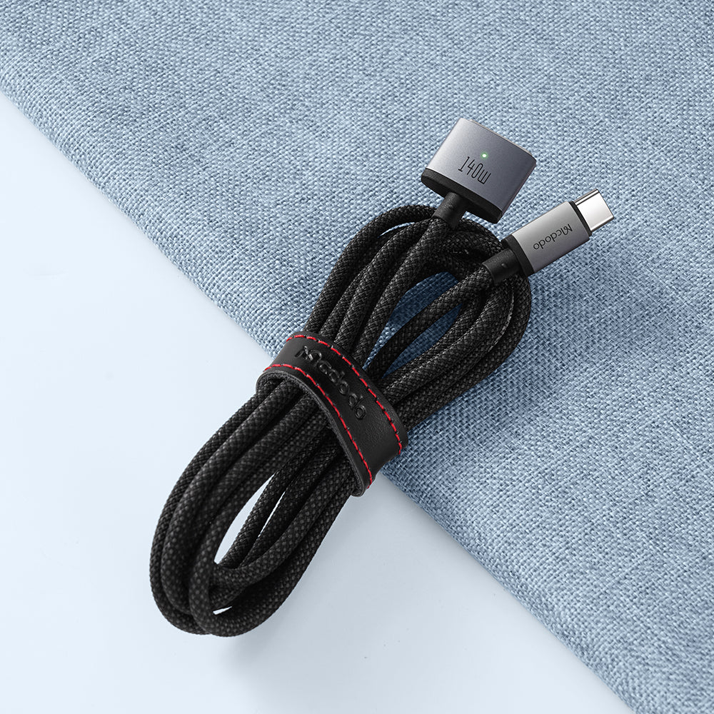 Mcdodo CA-1470 140W USB-C to MagSafe 3 Magnetic Cable with LED – 2m