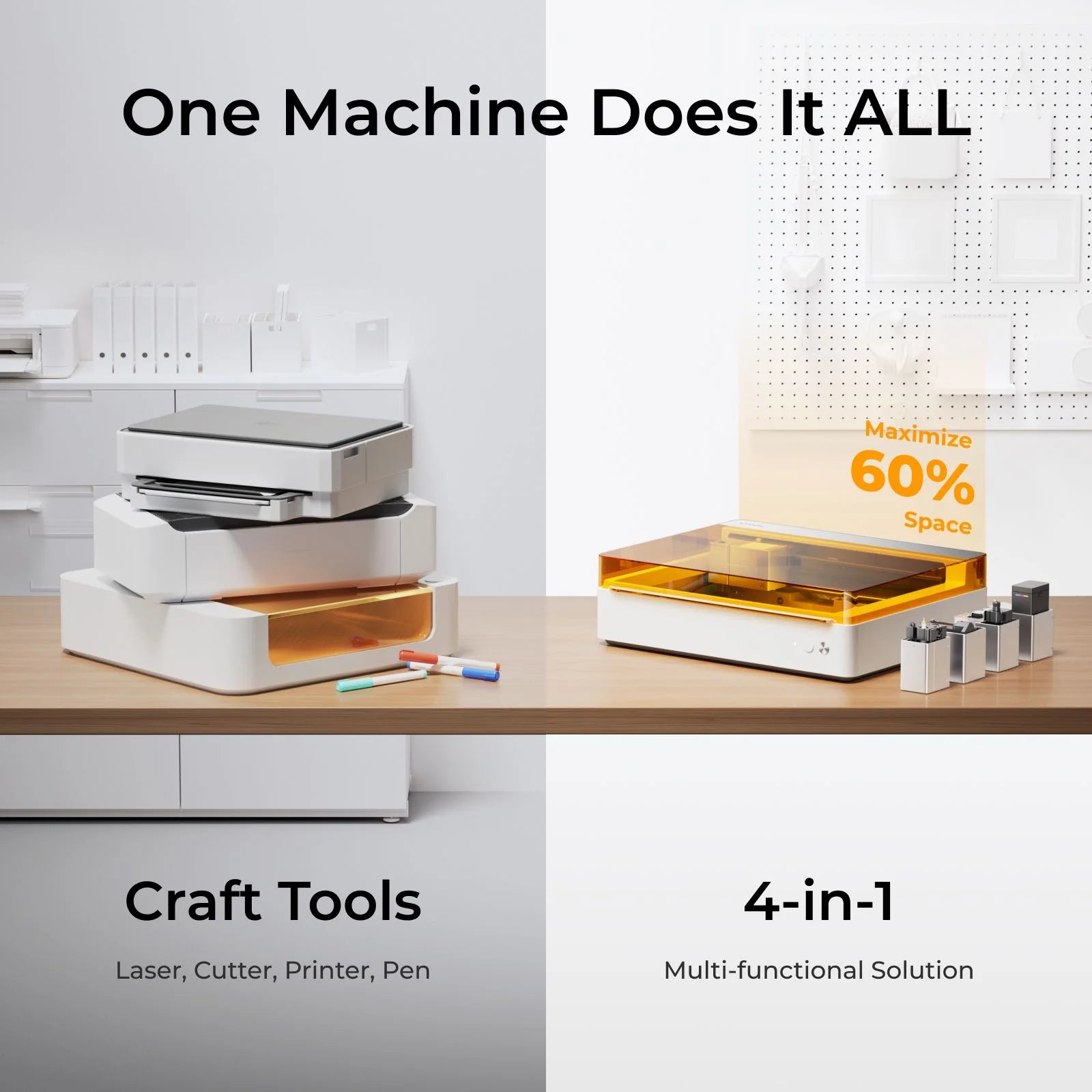 xTool M1 Ultra 20W 4-in-1 Craft Machine SafetyPro Bundle