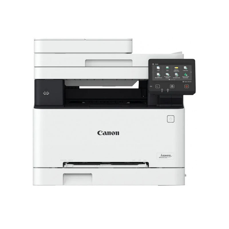 طابعة i-SENSYS MF655Cdw من Canon - 21 صفحة في الدقيقة / 1200 نقطة في البوصة / A4 / ليزر ملون - طابعة