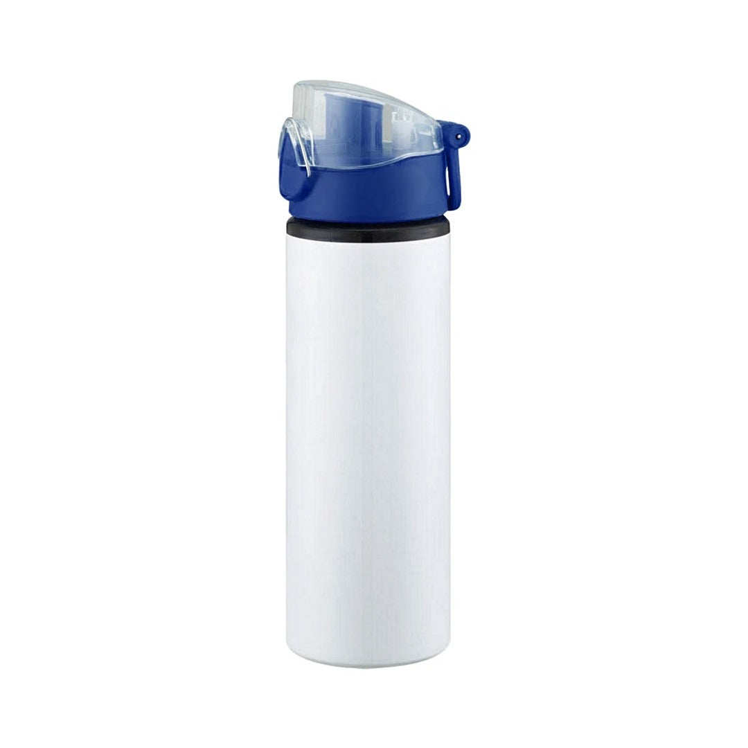 Aluminum Sports Water Bottle – 750ml/ Blue/ Sublimation Printing