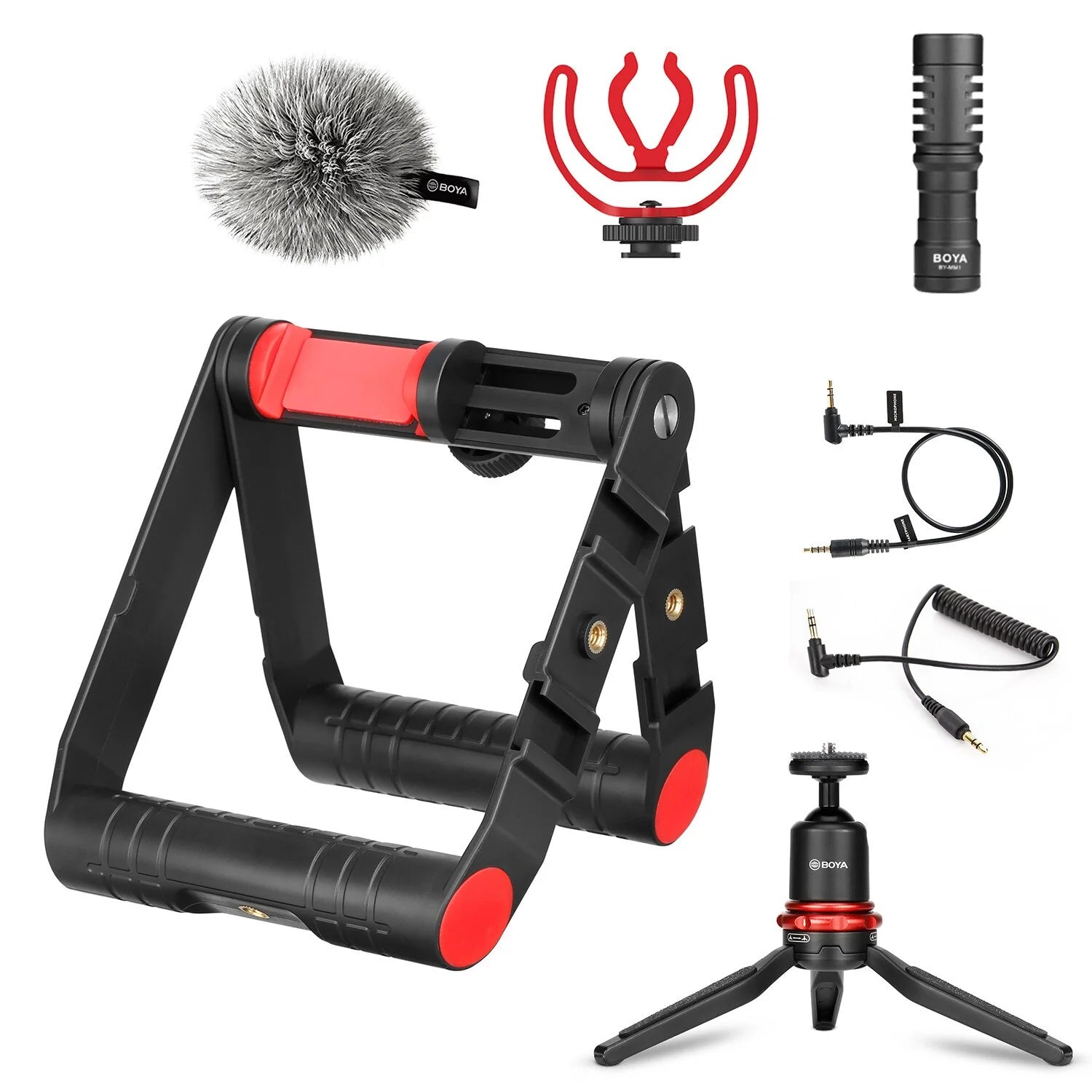 BOYA Multifunctional Smartphone Video Kit – Black