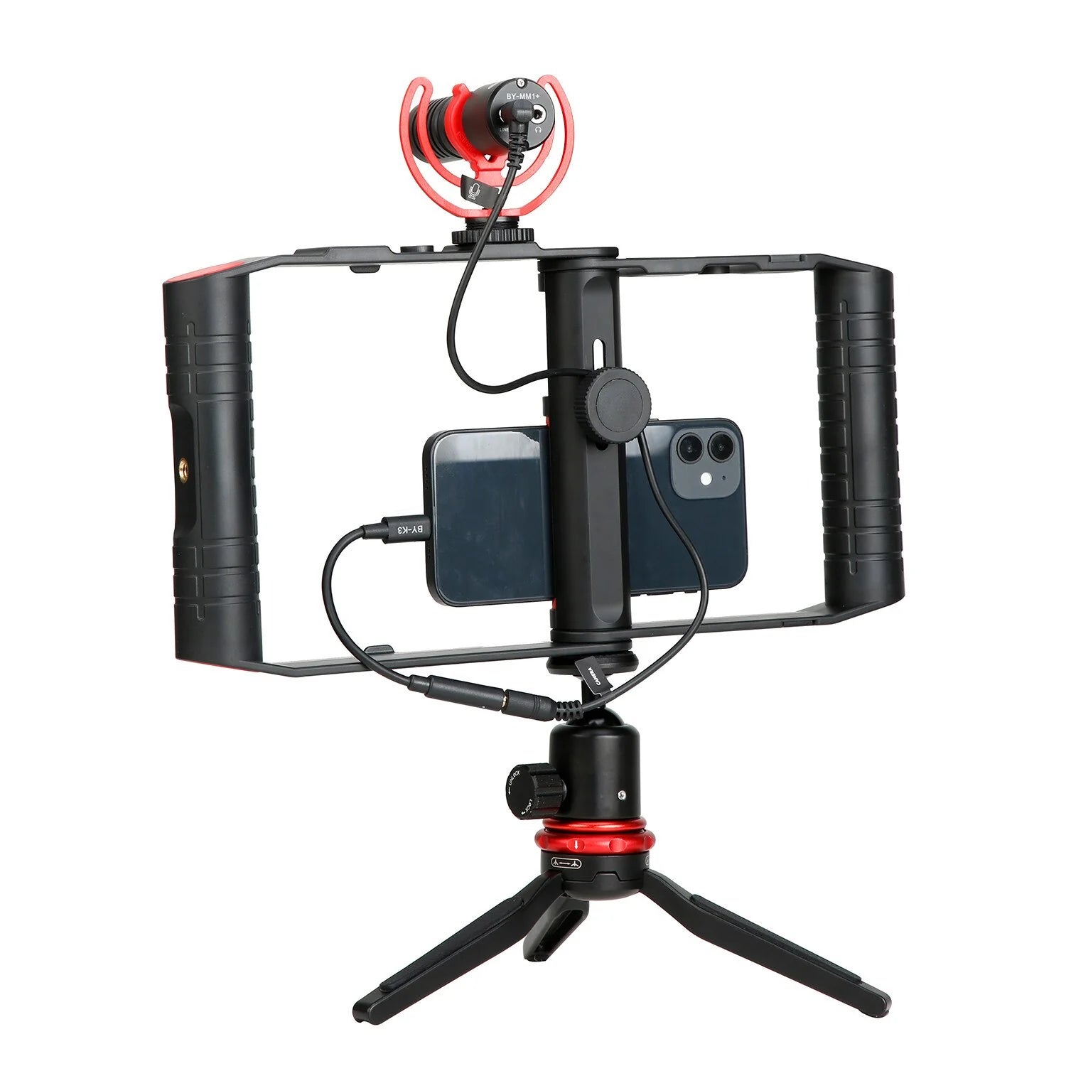 BOYA Multifunctional Smartphone Video Kit – Black