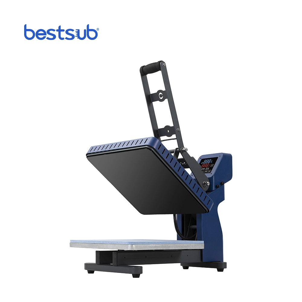BestSub Manual Flat Heat Press – 38 x 38 cm / Seychelles Blue