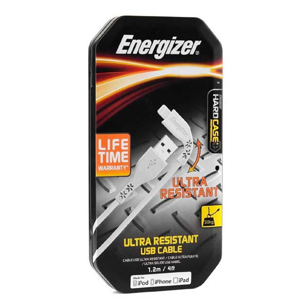 Energizer Hardcase Cable Lightning USB (1.2M)