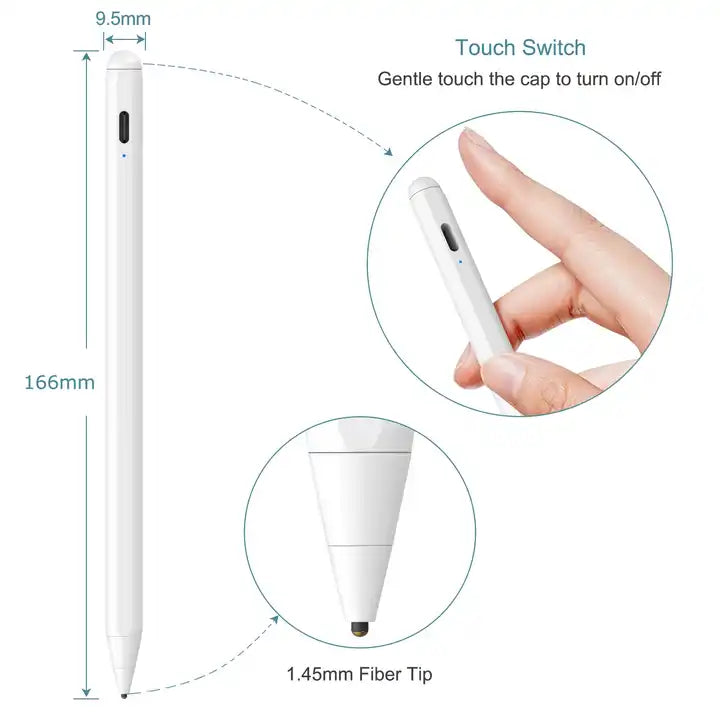 Newest touch up paint pen for Apple pencil 2 capacitive stylus pen