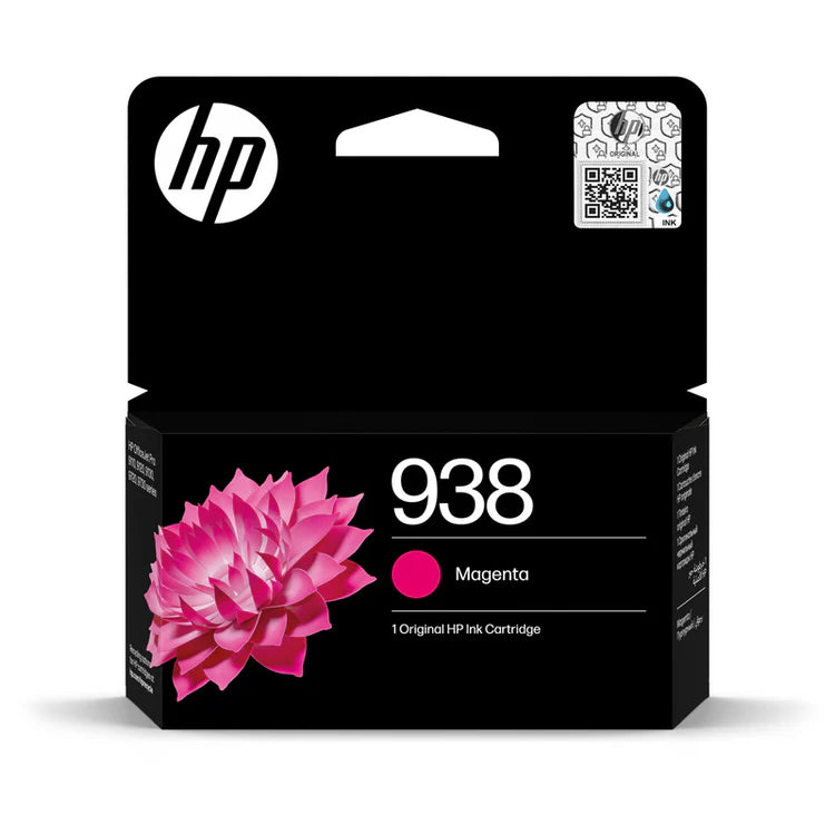خرطوشة حبر HP 938 أرجواني اللون الأرجواني - 800 صفحة إنتاجية