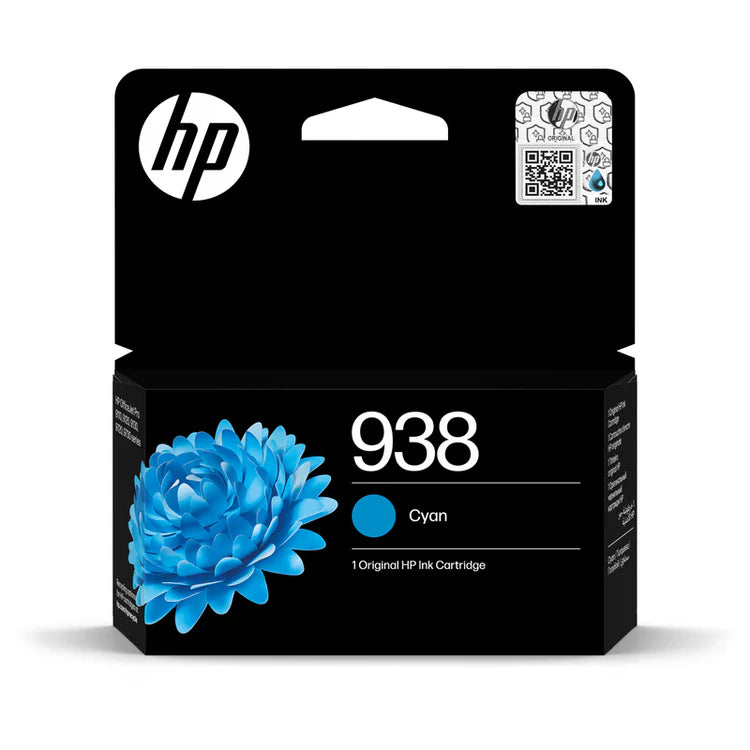 خرطوشة حبر HP 938 سماوي - إنتاجية 800 صفحة
