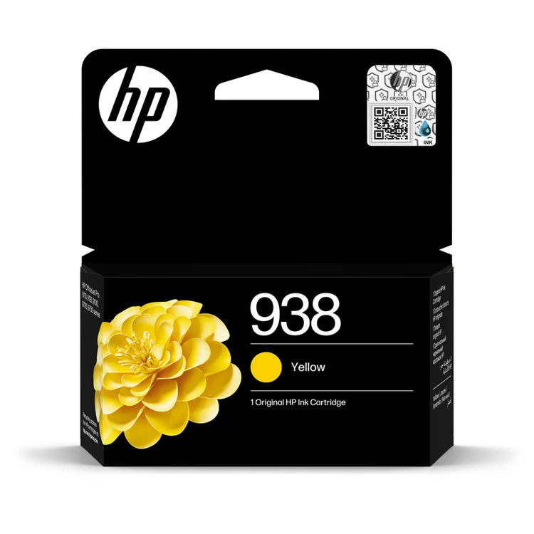 خرطوشة الحبر الأصفر HP 938 - إنتاجية 800 صفحة