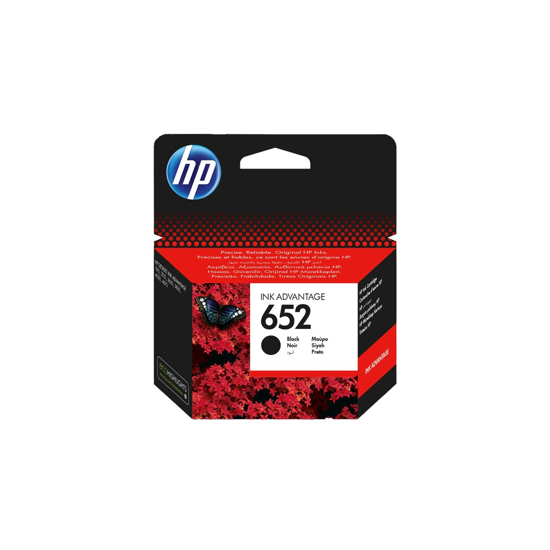 خرطوشة الحبر الأسود HP 652