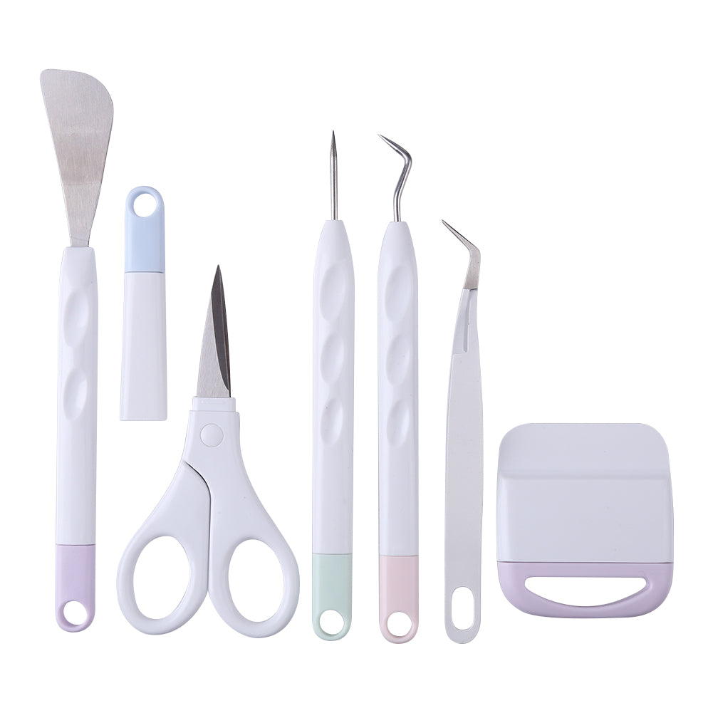 6PCS Craft Vinyl Weeding Tools Set Silhouette Embossed Art Cutting Tool Kit