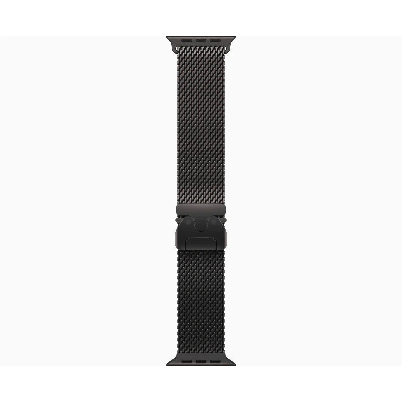Apple Watch Ultra 2 (2024) - LTPO OLED / 64GB / 49mm / Bluetooth / Wi-Fi / Cellular / Titanium Black Milanese Loop - Medium