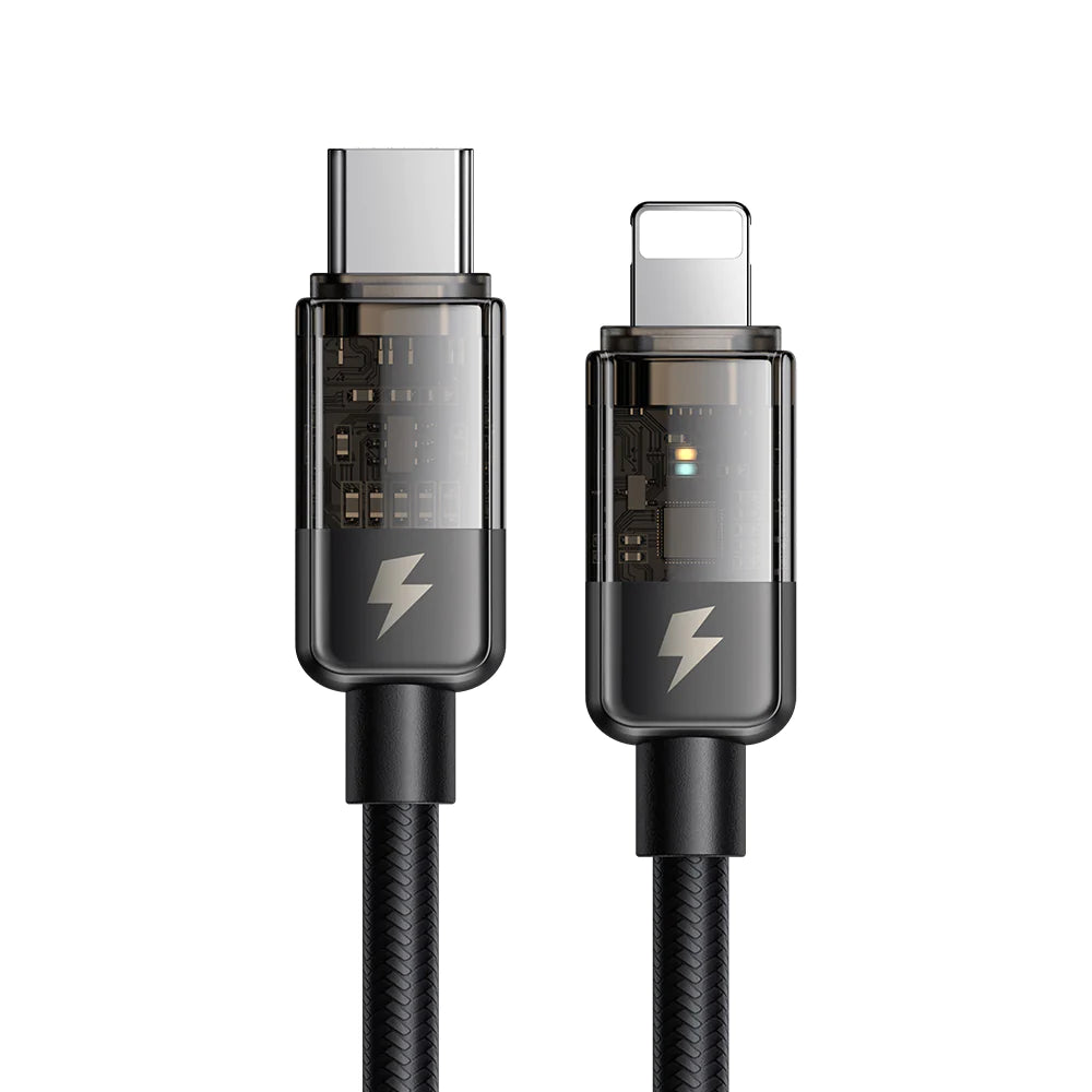 Mcdodo CA-316 1.2M 36W PD to Lightning LED Indicator Cable